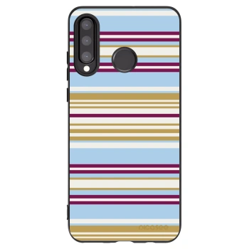 Picasee silikonový černý obal pro Huawei P30 Lite - Souvenir