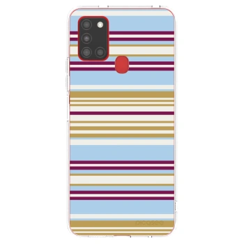 Picasee silikonový průhledný obal pro Samsung Galaxy A21s - Souvenir