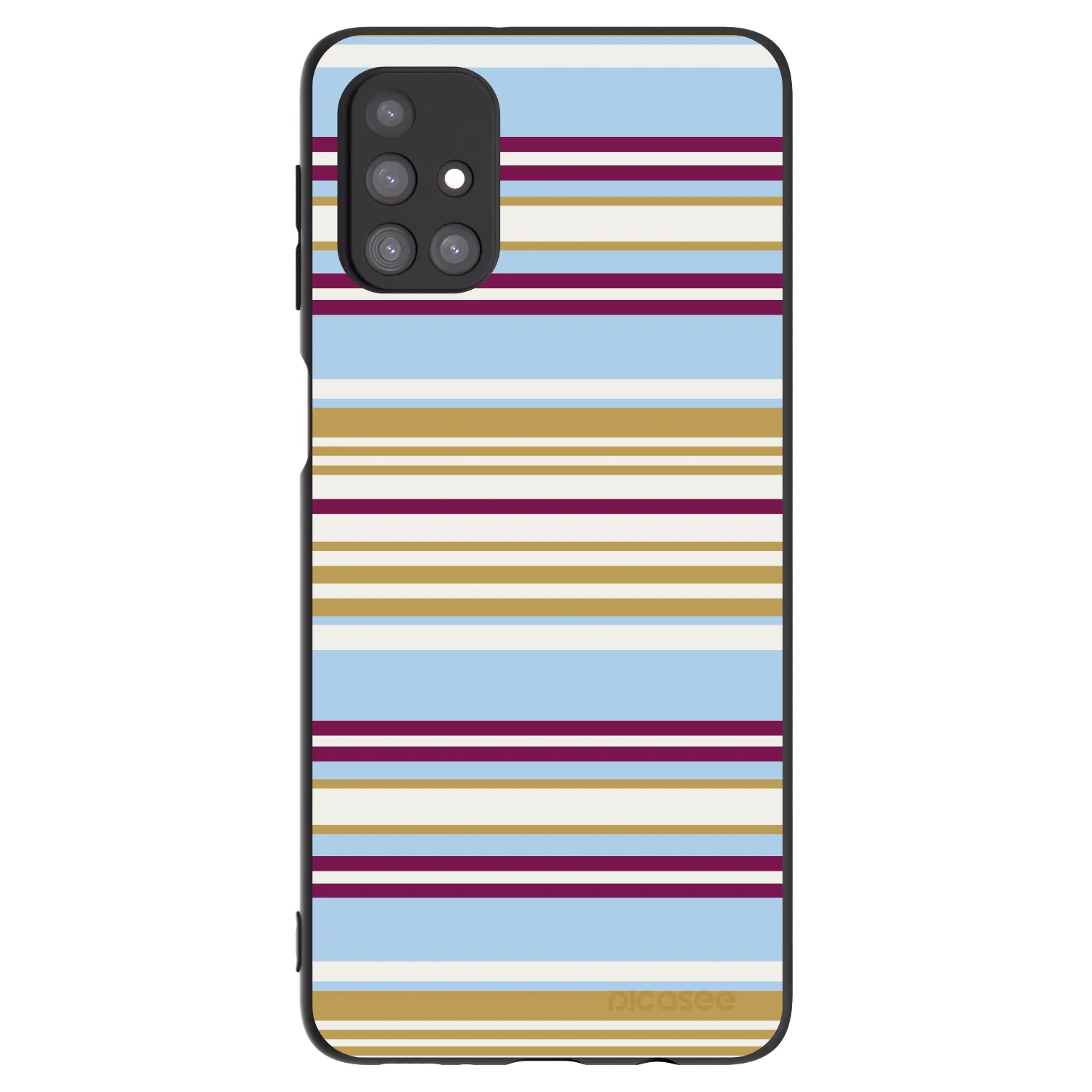 Picasee silikonový černý obal pro Samsung Galaxy M31s - Souvenir