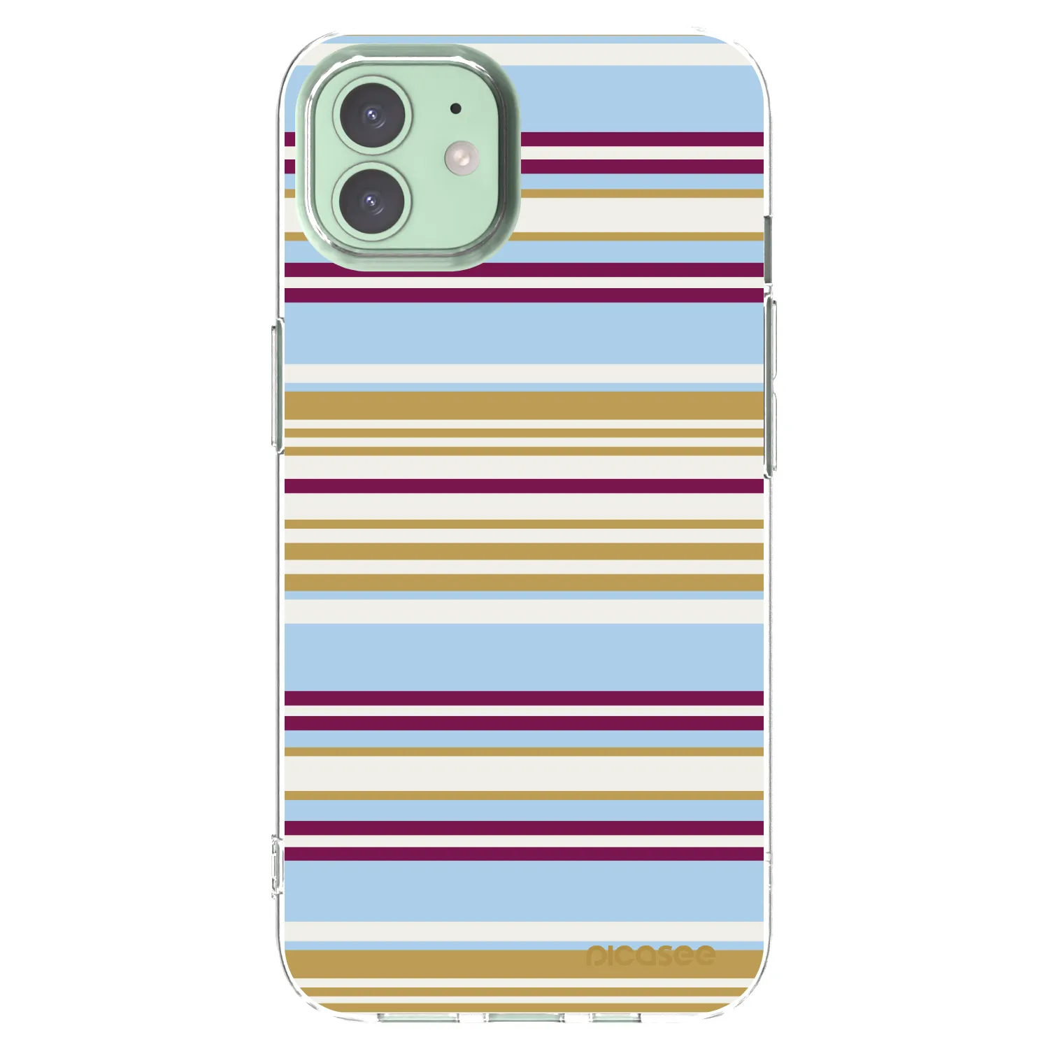 Picasee silikonový průhledný obal pro Apple iPhone 12 - Souvenir