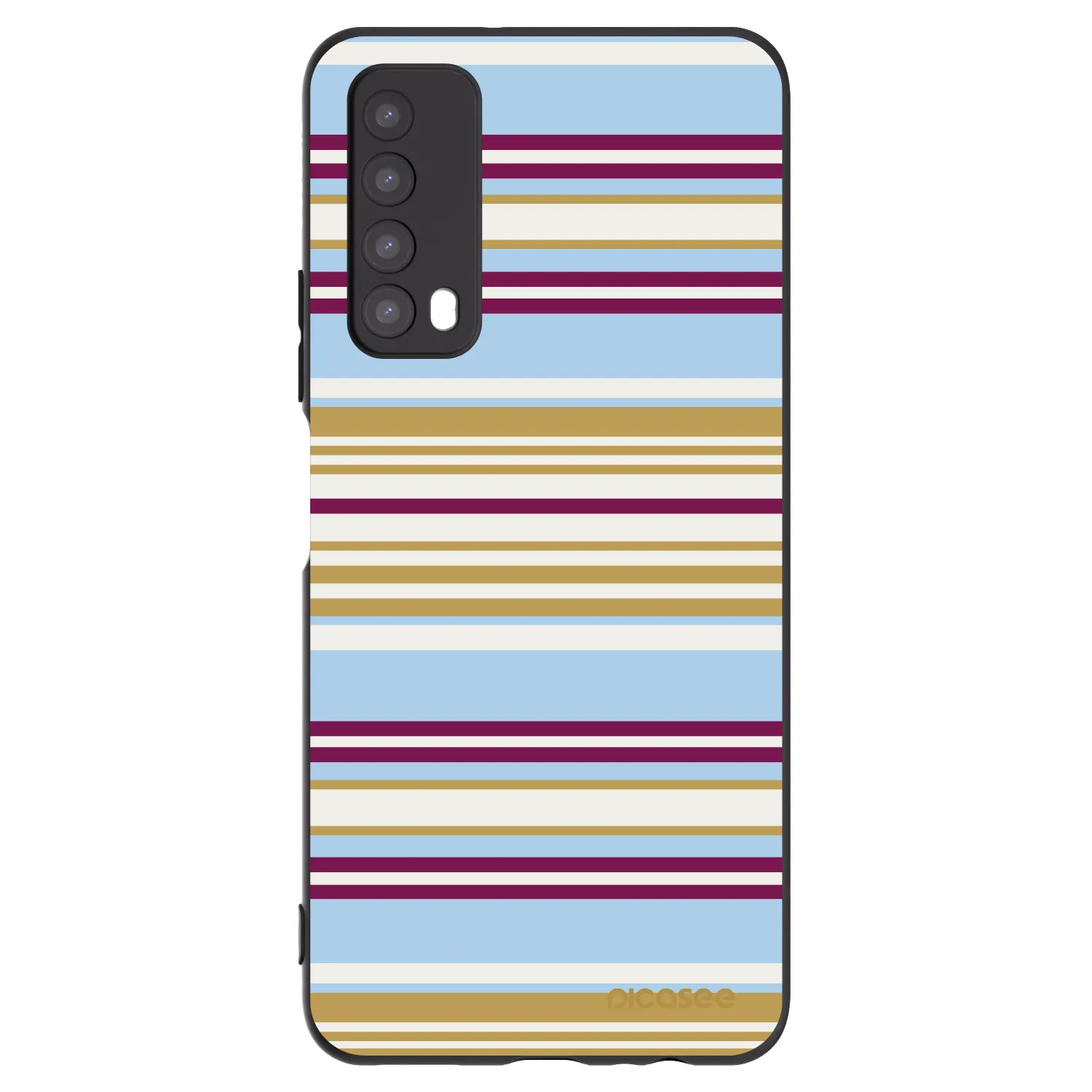 Picasee silikonový černý obal pro Huawei P Smart 2021 - Souvenir