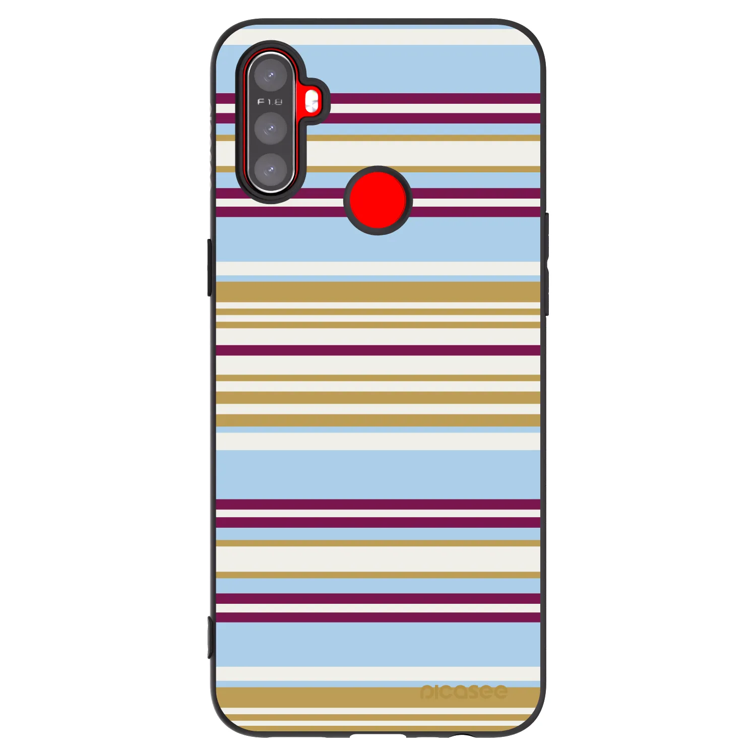 Picasee silikonový černý obal pro Realme C3 - Souvenir