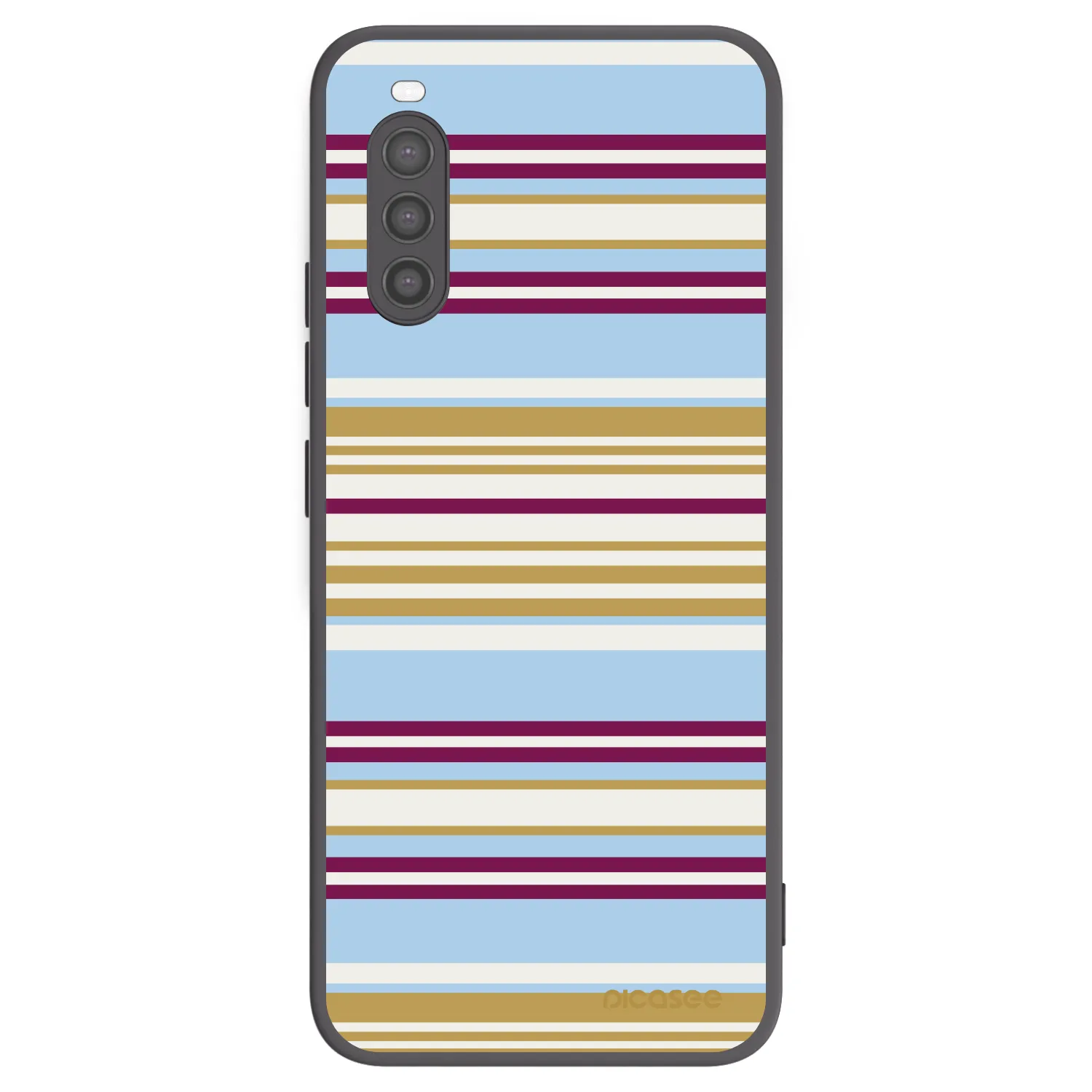 Picasee silikonový černý obal pro Sony Xperia 10 II - Souvenir