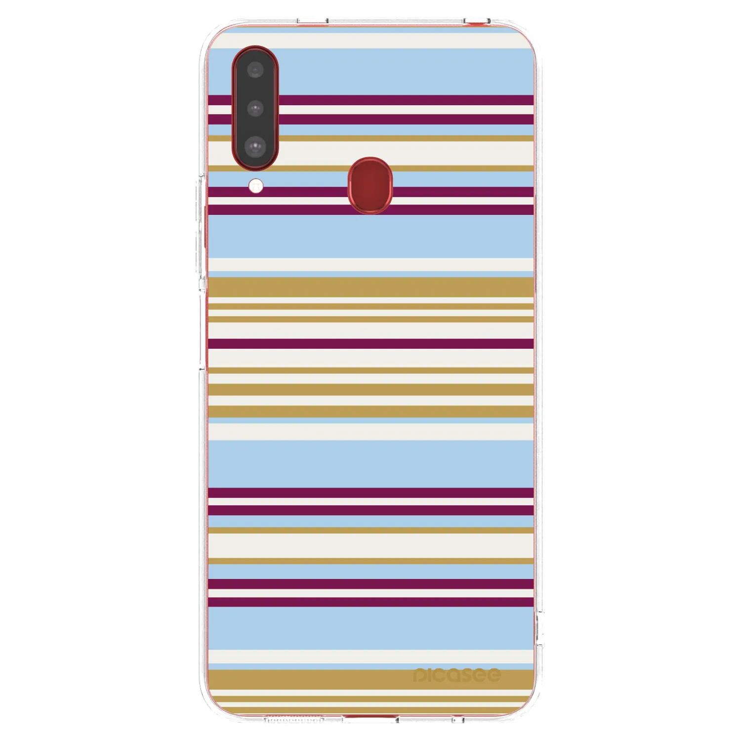 Picasee silikonový průhledný obal pro Samsung Galaxy A20s - Souvenir