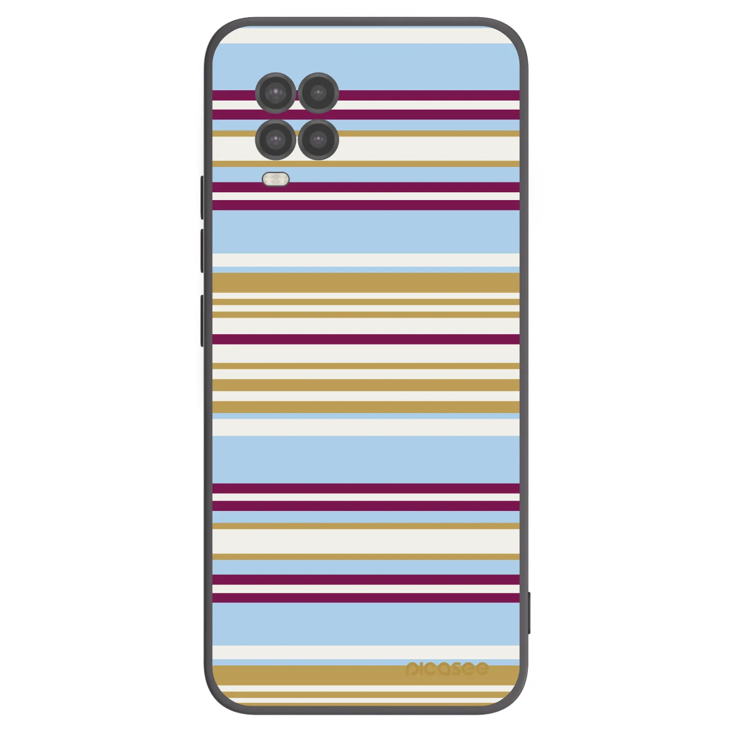 Picasee silikonový černý obal pro Xiaomi Mi 10 Lite - Souvenir