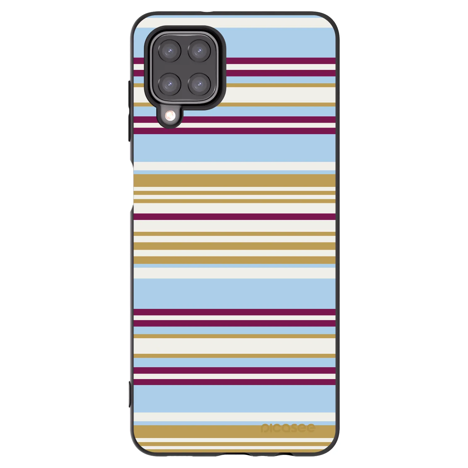 Picasee silikonový černý obal pro Samsung Galaxy A12 A125F - Souvenir