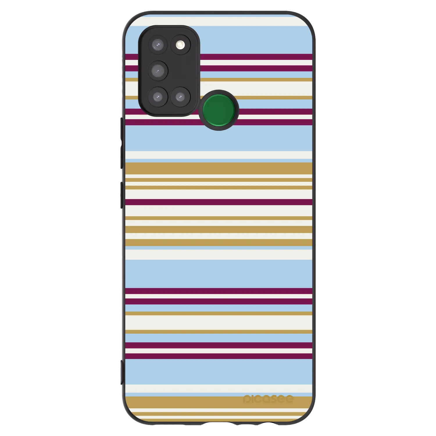 Picasee silikonový černý obal pro Realme 7i - Souvenir