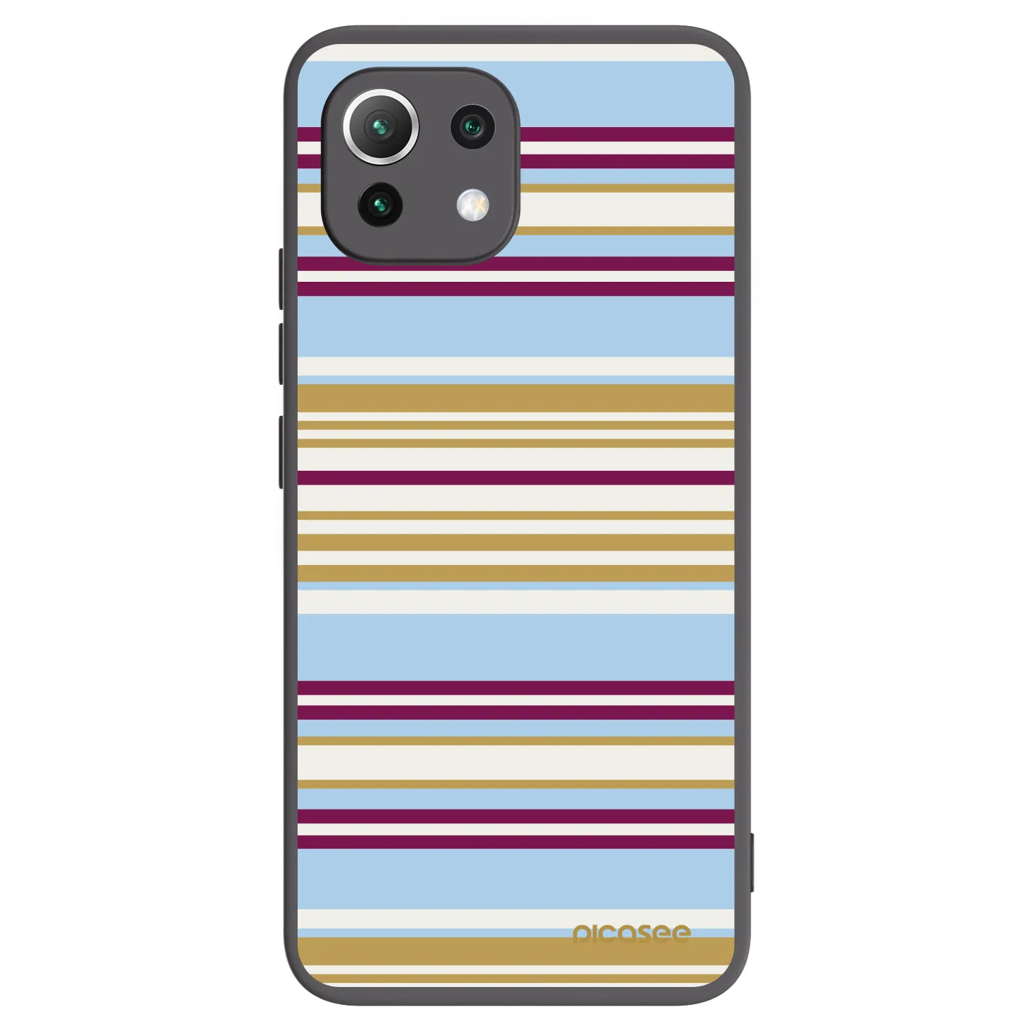Picasee silikonový černý obal pro Xiaomi Mi 11 Lite - Souvenir