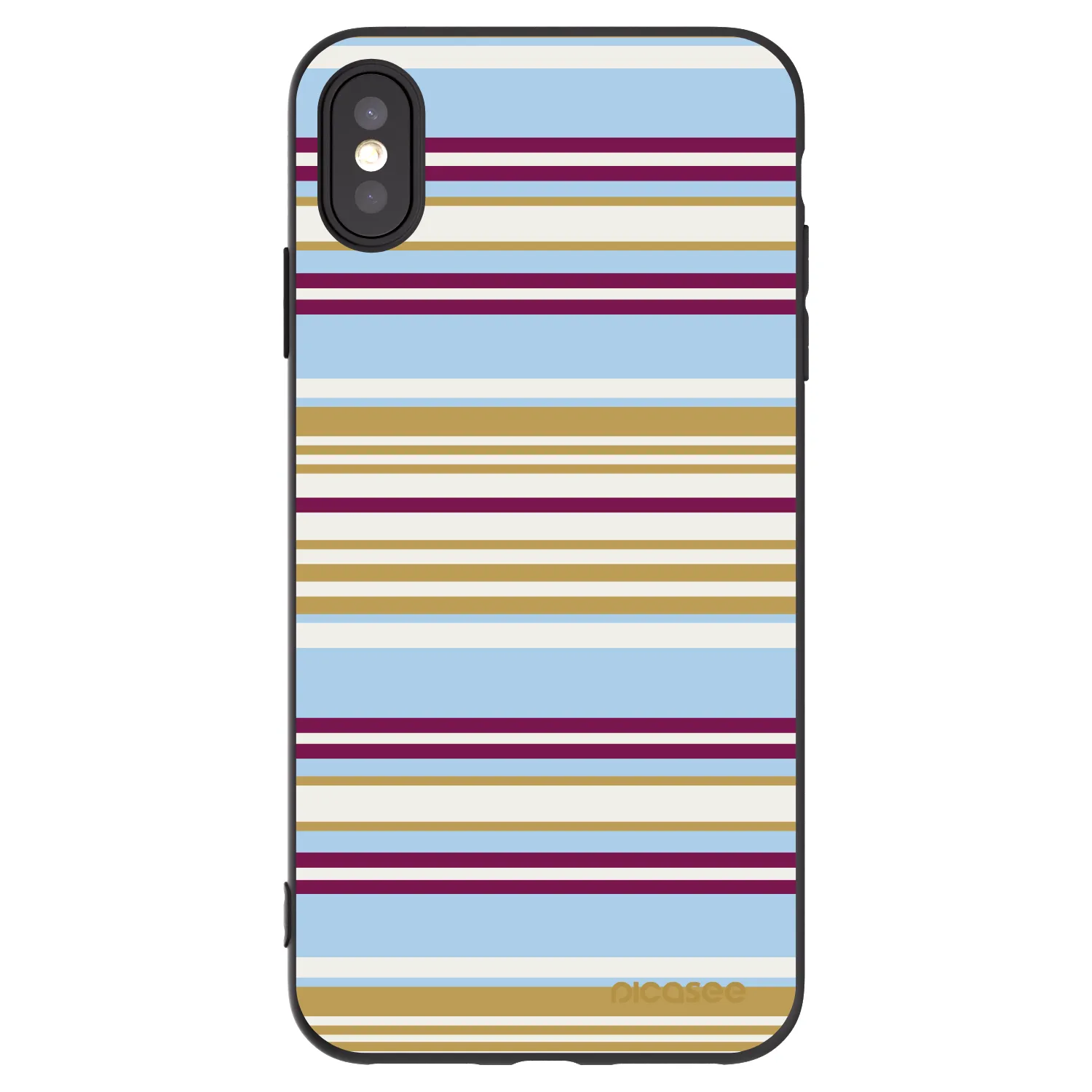 Picasee silikonový černý obal pro Apple iPhone XS Max - Souvenir