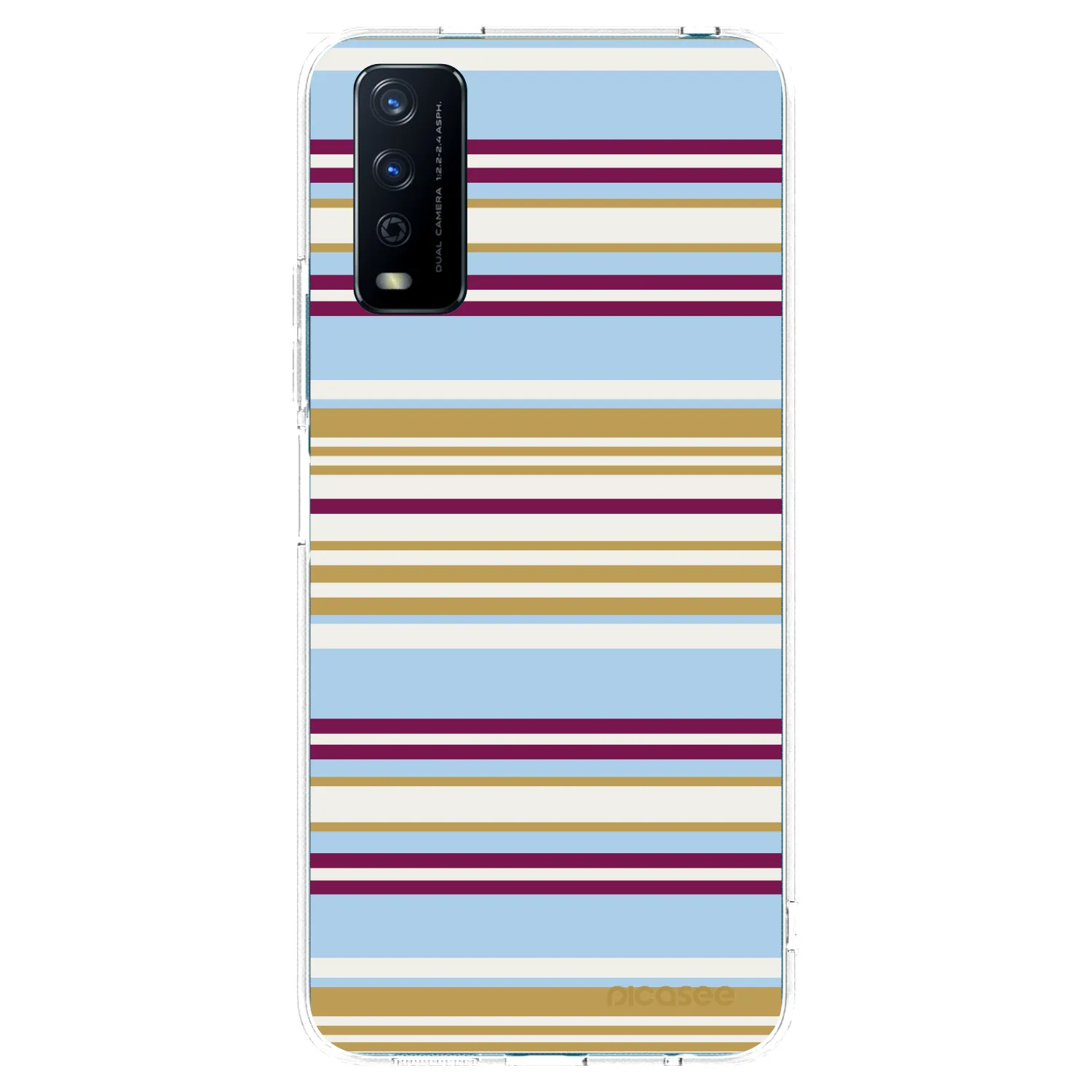 Picasee silikonový průhledný obal pro Vivo Y11s - Souvenir