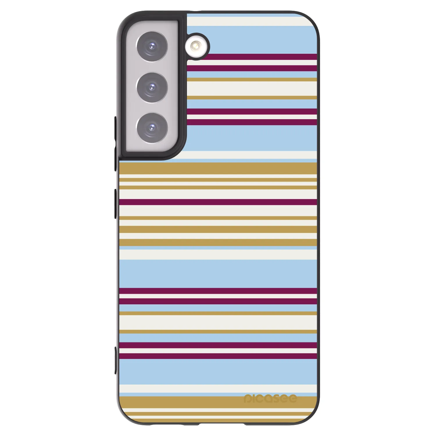Picasee silikonový černý obal pro Samsung Galaxy S22 5G - Souvenir