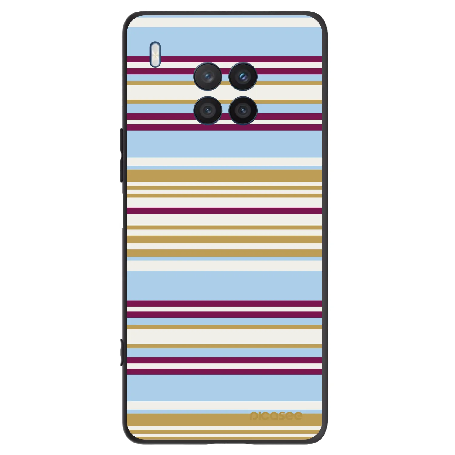 Picasee silikonový černý obal pro Honor 50 Lite - Souvenir