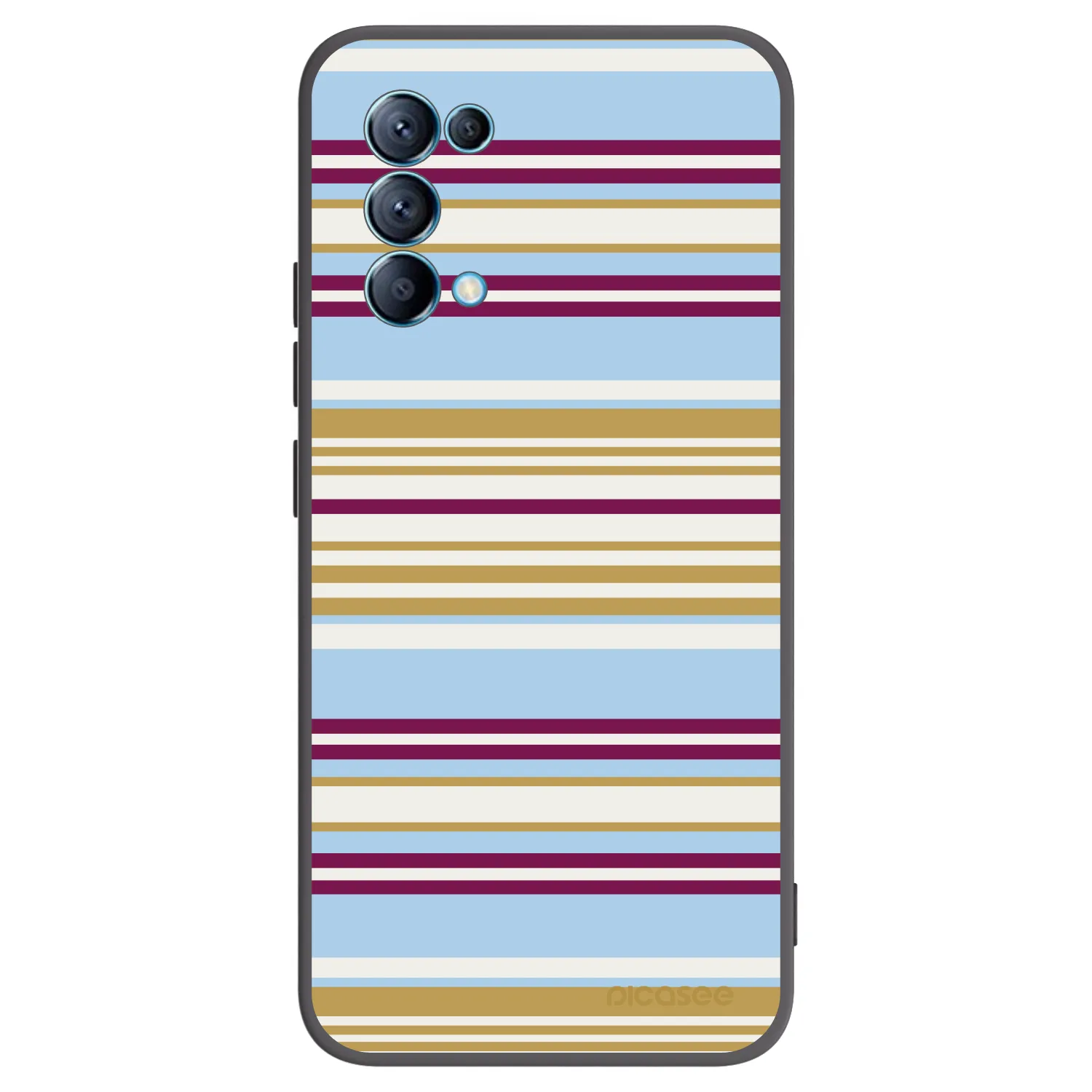 Picasee silikonový černý obal pro OPPO A16s - Souvenir