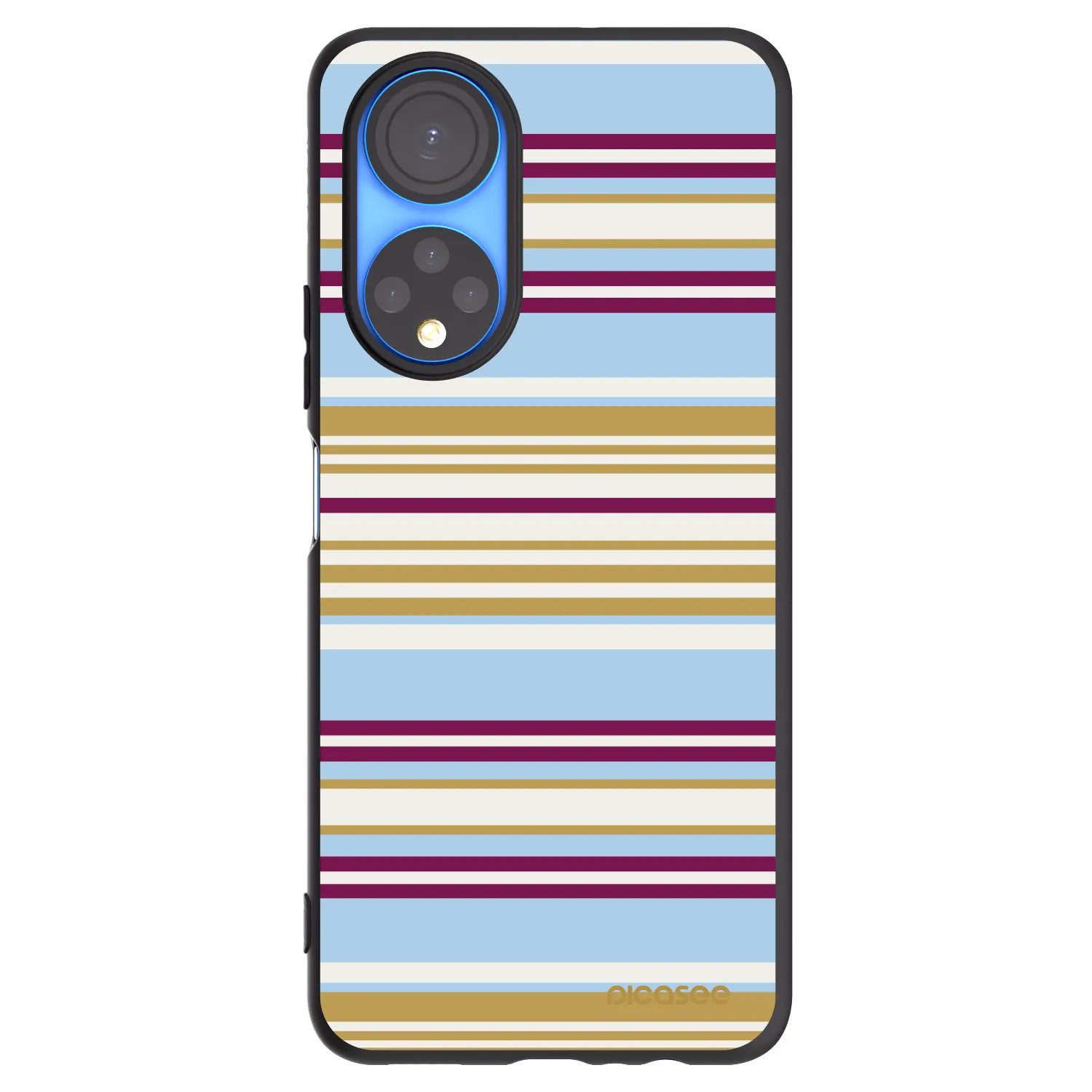 Picasee silikonový černý obal pro Honor X7 - Souvenir