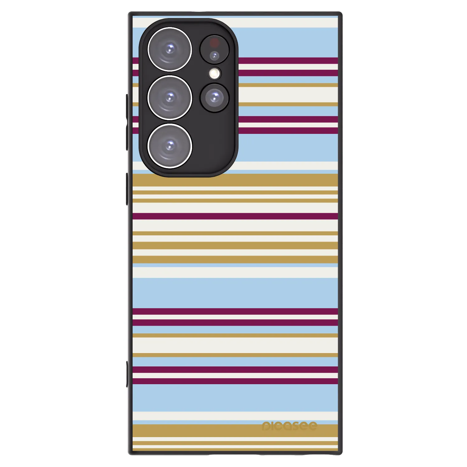 Picasee silikonový černý obal pro Samsung Galaxy S23 Ultra 5G - Souvenir