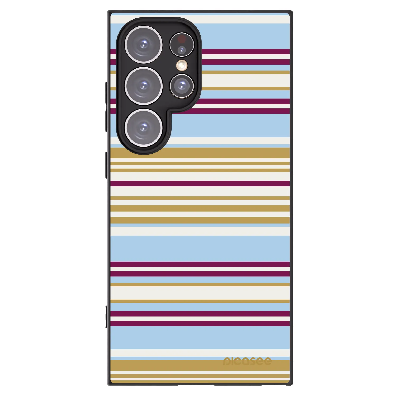 Picasee silikonový černý obal pro Samsung Galaxy S24 Ultra S928B 5G - Souvenir