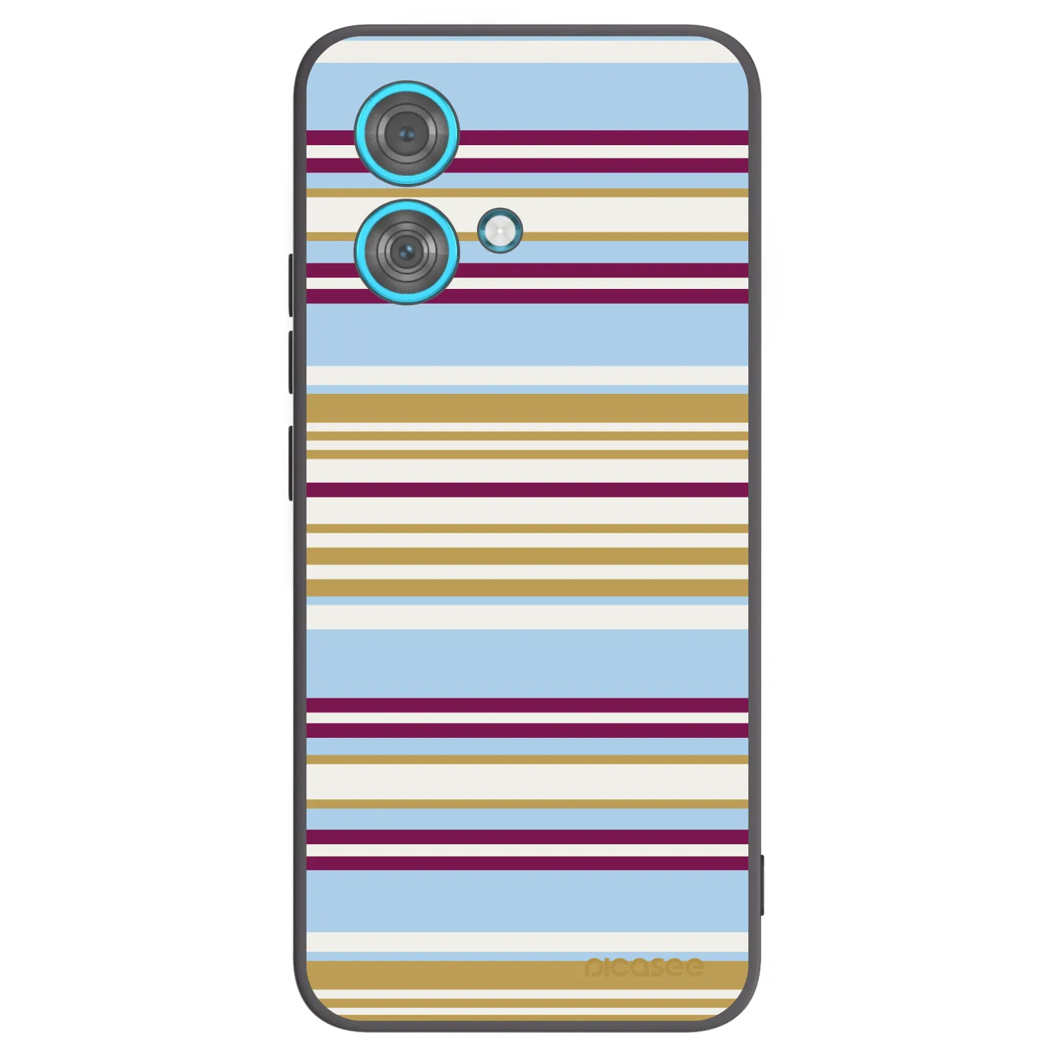 Picasee silikonový černý obal pro Motorola Edge 40 Neo - Souvenir