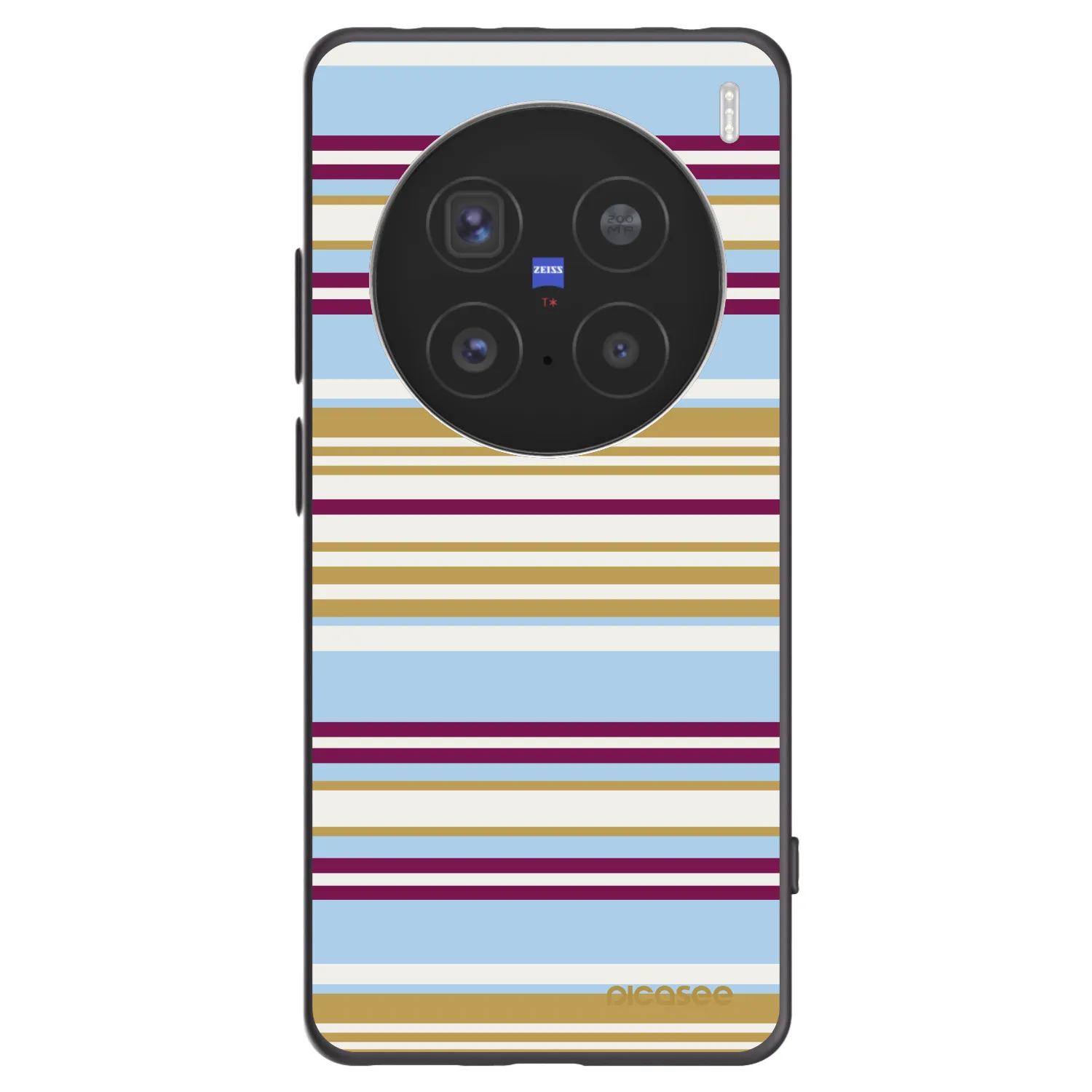 Picasee silikonový černý obal pro Vivo X200 Pro - Souvenir
