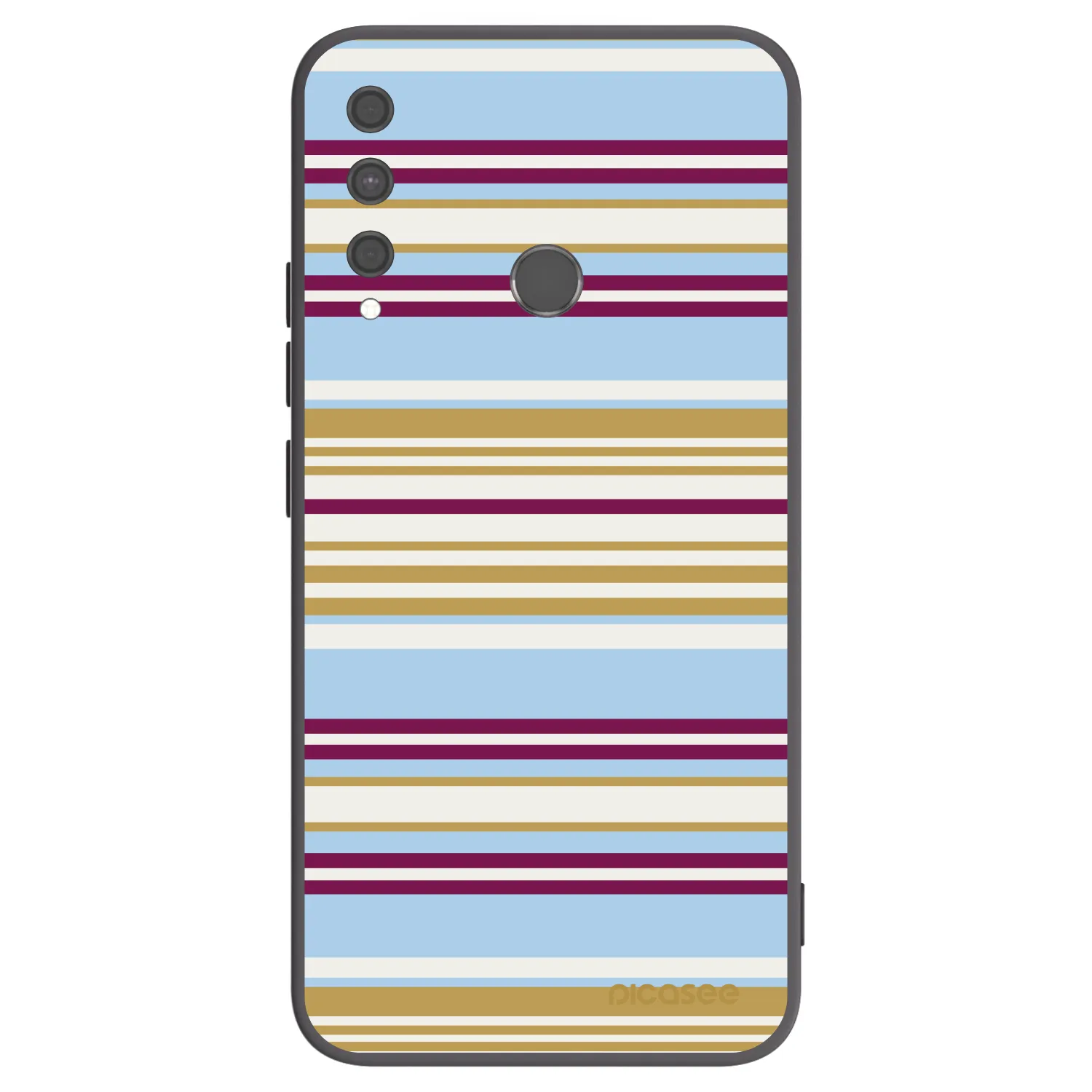 Picasee silikonový černý obal pro Huawei P40 Lite E - Souvenir