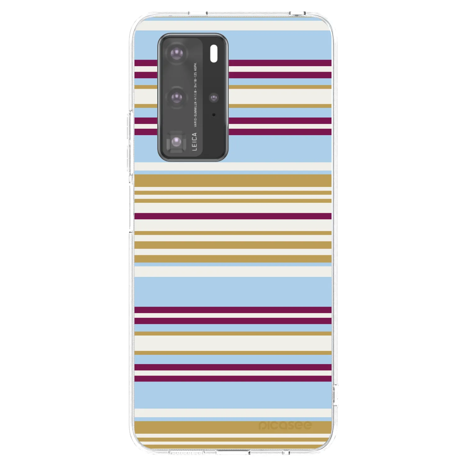 Picasee silikonový průhledný obal pro Huawei P40 Pro - Souvenir