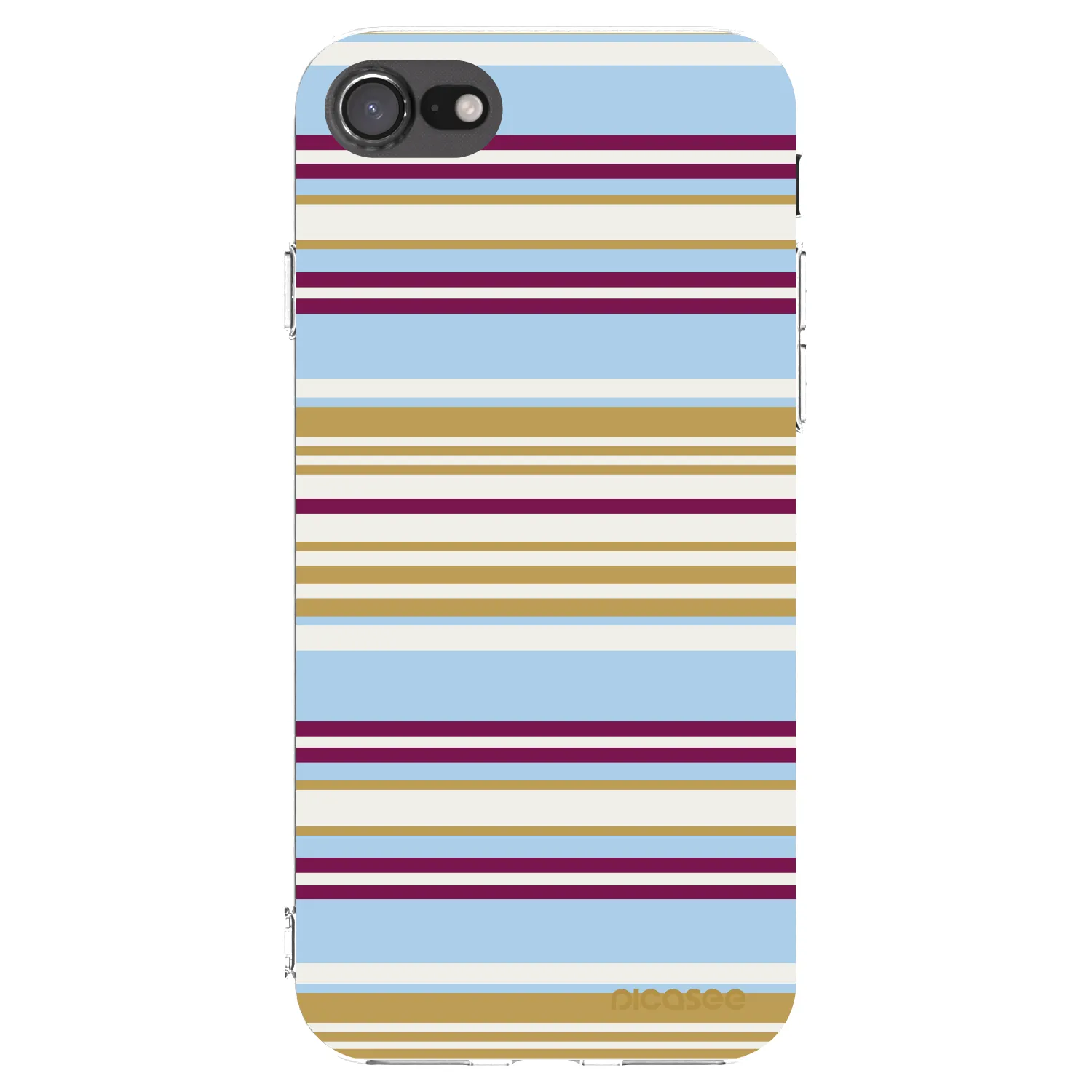 Picasee silikonový průhledný obal pro Apple iPhone SE 2020 - Souvenir