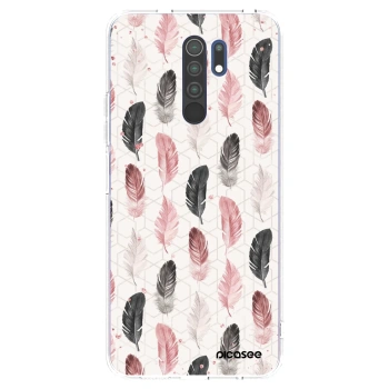Picasee silikonový průhledný obal pro Xiaomi Redmi 9 - Pírka 2