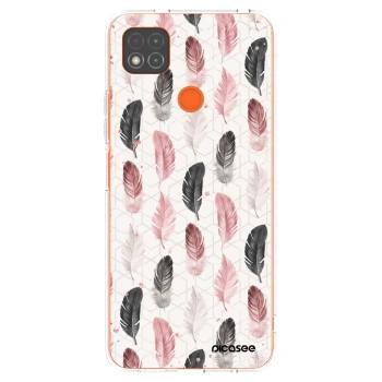 Picasee silikonový průhledný obal pro Xiaomi Redmi 9C - Pírka 2