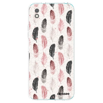 Picasee silikonový černý obal pro Xiaomi Redmi 9A - Pírka 2