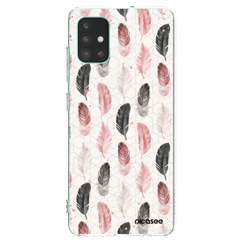Picasee silikonový průhledný obal pro Samsung Galaxy M51 M515F - Pírka 2