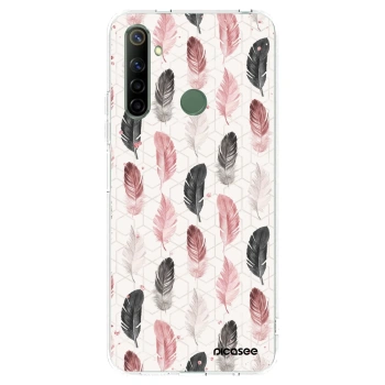 Picasee silikonový průhledný obal pro Realme 6i - Pírka 2