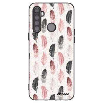 Picasee silikonový černý obal pro Realme 5 - Pírka 2