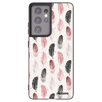 Picasee silikonový černý obal pro Samsung Galaxy S21 Ultra 5G G998B - Pírka 2