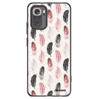 Picasee silikonový černý obal pro Xiaomi Redmi Note 10 - Pírka 2
