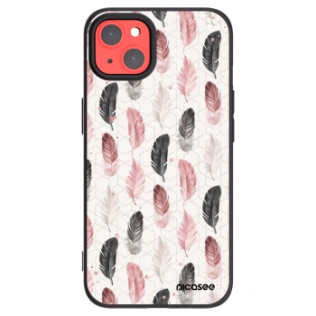 Picasee silikonový černý obal pro Apple iPhone 13 - Pírka 2