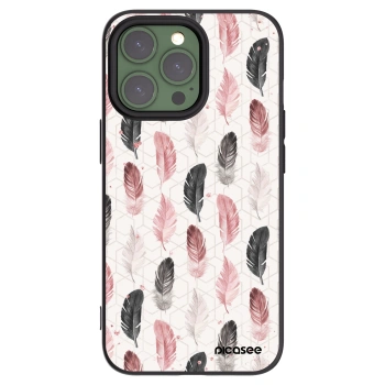 Picasee silikonový černý obal pro Apple iPhone 13 Pro - Pírka 2