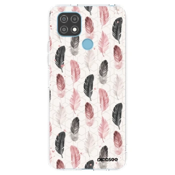 Picasee silikonový průhledný obal pro Realme C21 - Pírka 2