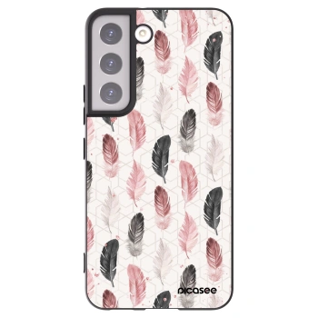 Picasee silikonový černý obal pro Samsung Galaxy S22 5G - Pírka 2