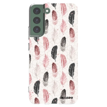 Picasee silikonový průhledný obal pro Samsung Galaxy S22+ 5G - Pírka 2