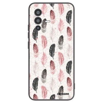 Picasee silikonový černý obal pro Vivo V23 5G - Pírka 2