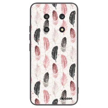 Picasee silikonový černý obal pro Honor Magic4 Lite 5G - Pírka 2