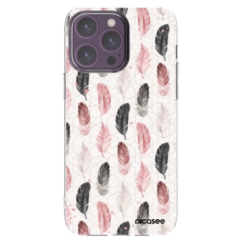 Picasee silikonový průhledný obal pro Apple iPhone 14 Pro Max - Pírka 2