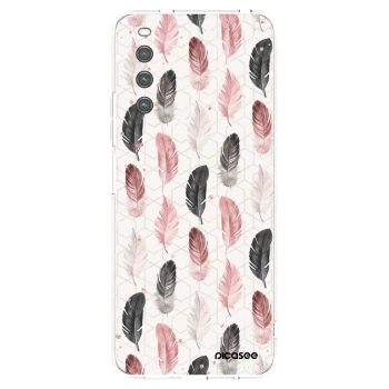 Picasee silikonový průhledný obal pro Sony Xperia 10 IV 5G - Pírka 2