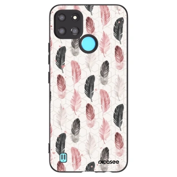 Picasee silikonový černý obal pro Realme C21Y - Pírka 2