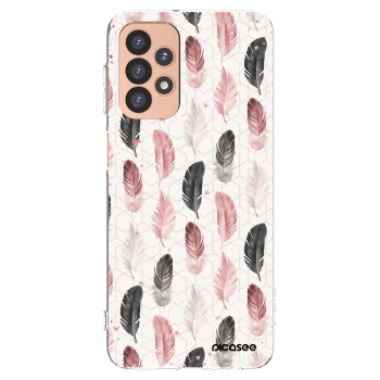 Picasee silikonový průhledný obal pro Samsung Galaxy A23 A236B 5G - Pírka 2