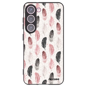 Picasee silikonový černý obal pro Samsung Galaxy S23 5G - Pírka 2