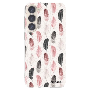 Picasee silikonový průhledný obal pro Samsung Galaxy S23+ 5G - Pírka 2