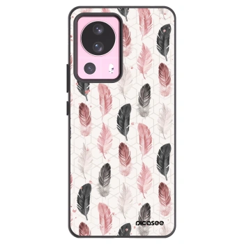 Picasee silikonový černý obal pro Xiaomi 13 Lite - Pírka 2