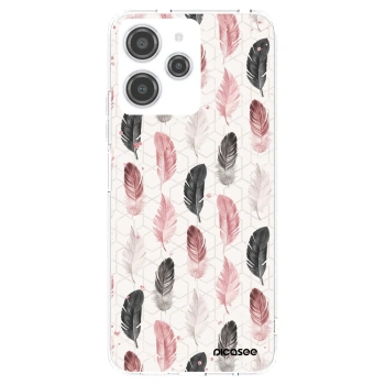 Picasee silikonový průhledný obal pro Xiaomi Redmi 12 4G - Pírka 2