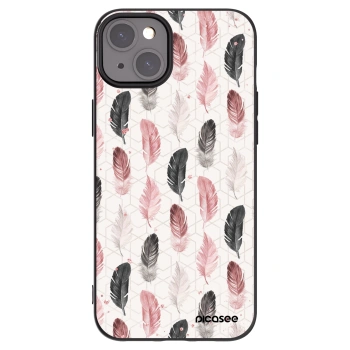 Picasee silikonový černý obal pro Apple iPhone 15 Plus - Pírka 2