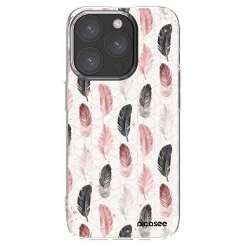 Picasee silikonový průhledný obal pro Apple iPhone 15 Pro - Pírka 2